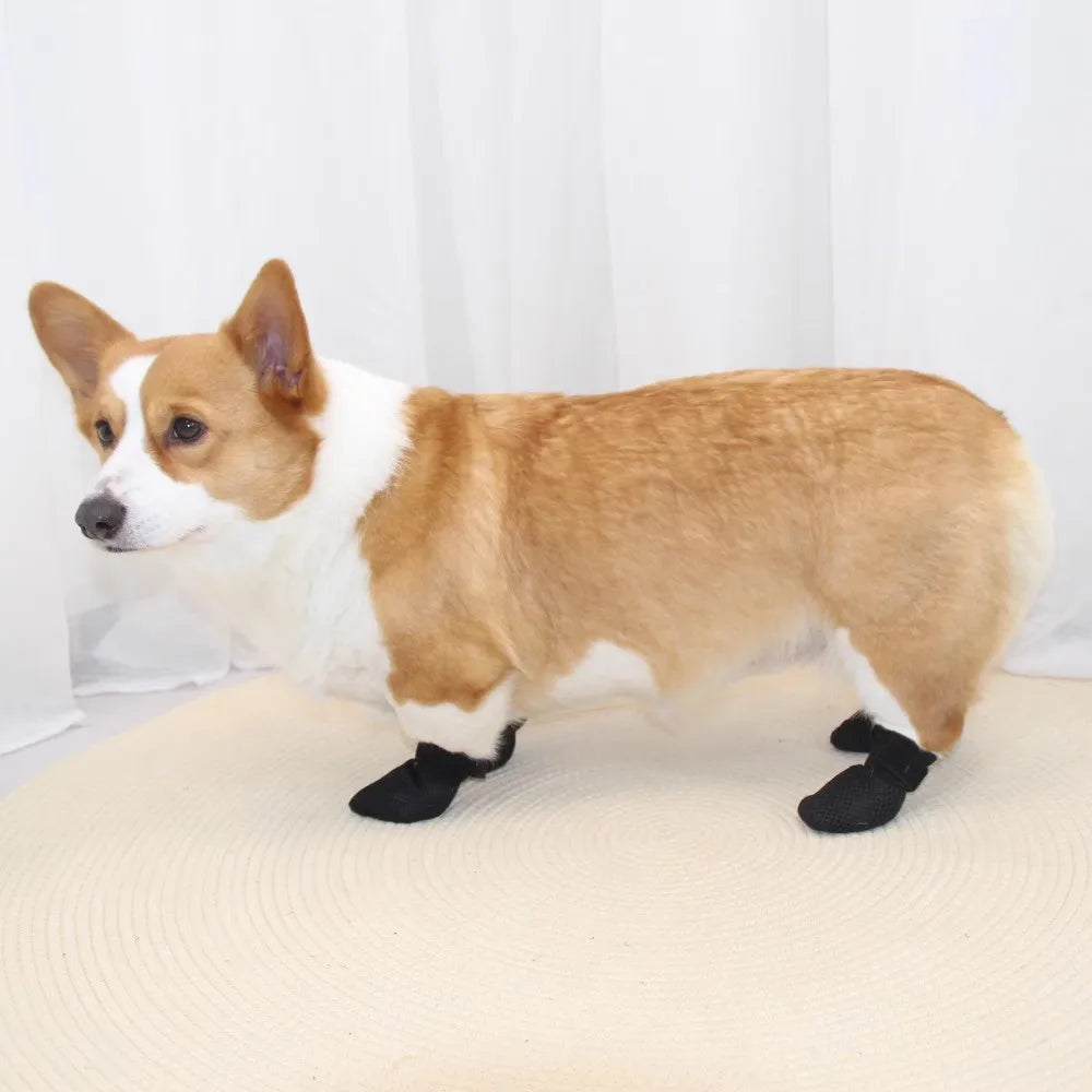 2025 NEW Cat Socks Anti-Slip Anti-Scratch Silent Small And Medium Dogs Anti-Dirty No Fall Off Warm Home Corgi Pet Foot Covers