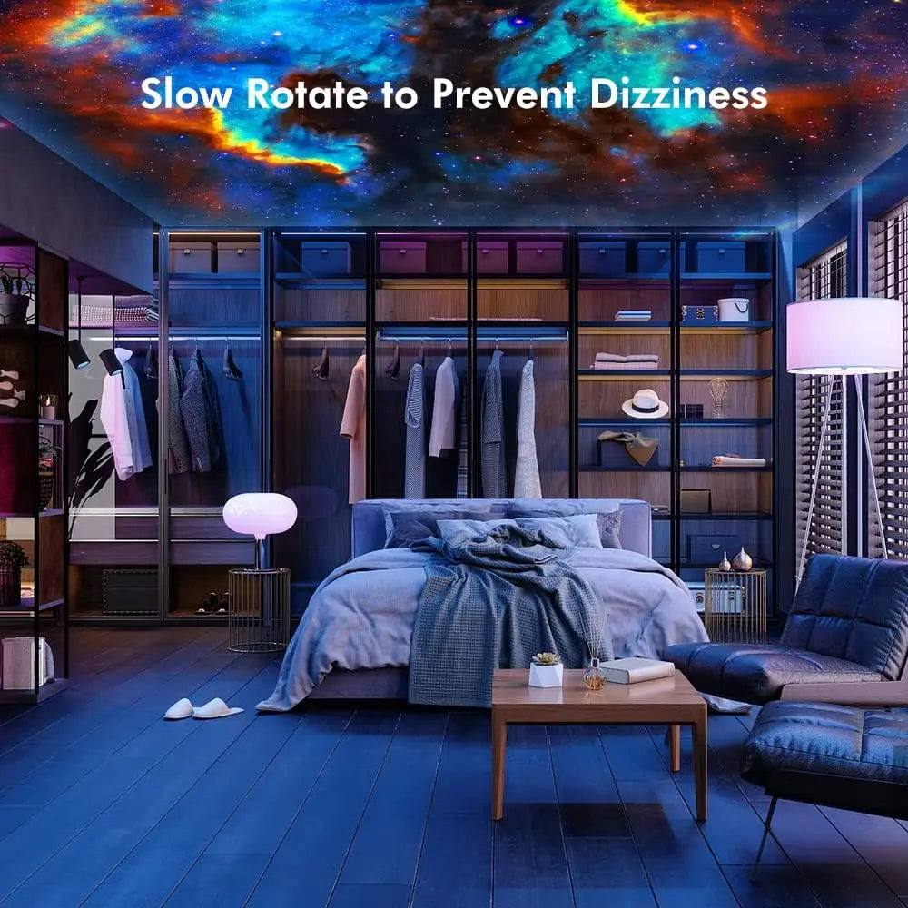 Planetarium Projector Night Light Galaxy Projector 360 Degree Rotation HD Star Projector For Bedroom Ceiling Decor