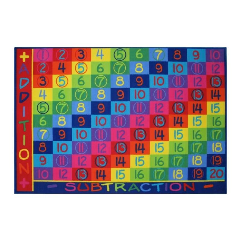 L.A Rugs Fun Time Addition Rectangular Area Rug