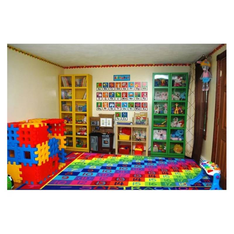 L.A Rugs Fun Time Addition Rectangular Area Rug