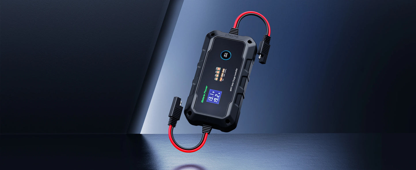 20A 12V/24V MPPT Solar Charge Controller with LCD Display