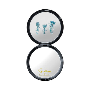 Beauty Creations x Coraline "Button Eyes" Compact Mirror - Black