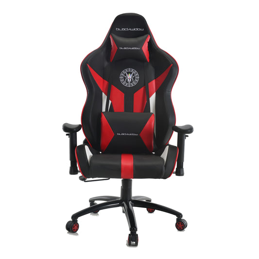 Black Widow Gaming Chair with Back Support Pillow