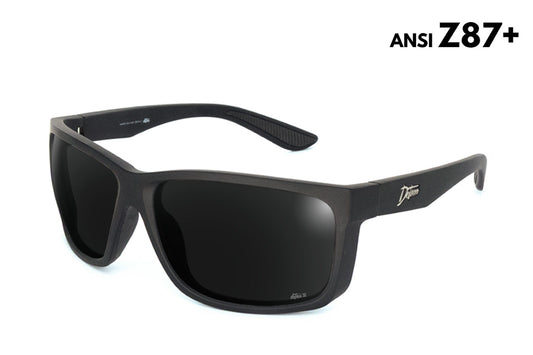 Breach - Matte Black - Jet Black Polarized ANSI Z87+