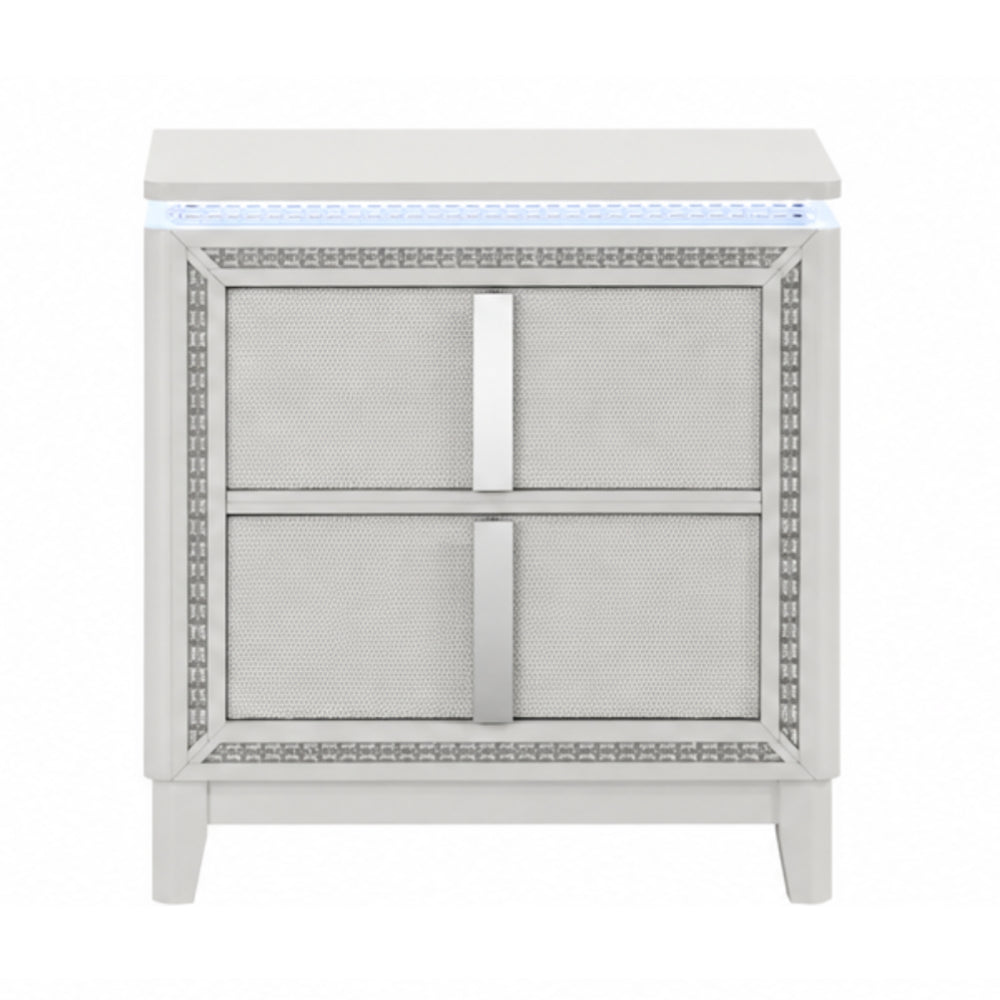 Seoul Queen Size (4-Piece) Bedroom Set by Lifestyle - White