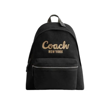 Coach Cargo Backpack with Adjustable straps - Black