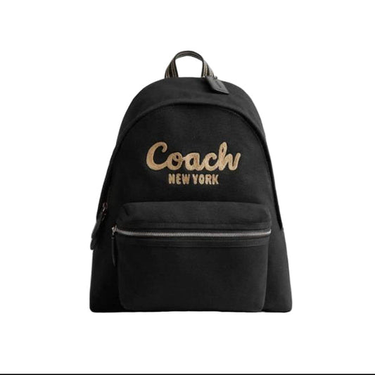 Coach Cargo Backpack with Adjustable straps - Black