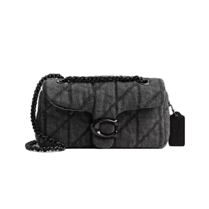 Coach Tabby 20 Shoulder Bag with Quilting - Gray
