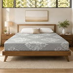 SilverRest Topaz 8" Plush Mattress - Gray
