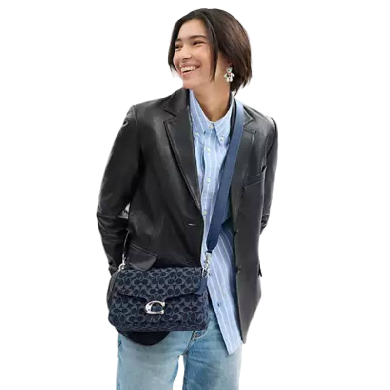 Coach Soft Tabby Shoulder Bag - Blue– Curacao