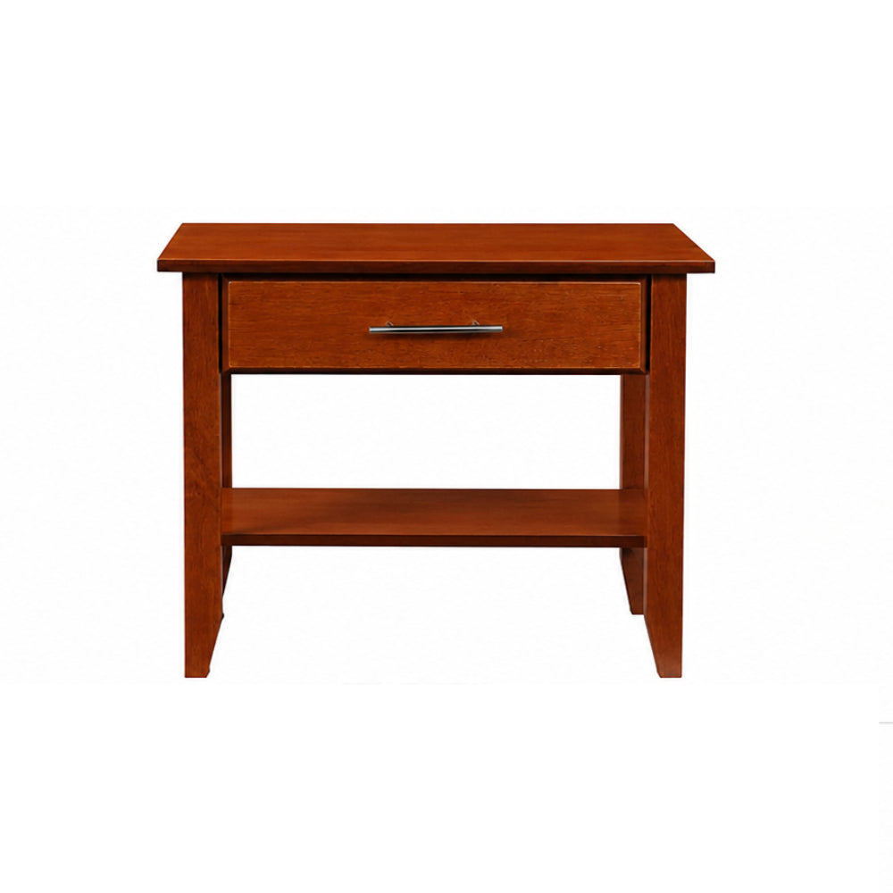 Tope 19.6" Nightstand with 1 Drawer by Best Home - Brown