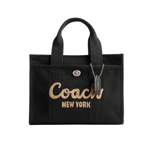 Coach Cargo Tote 26 with Webbing Strap - Black