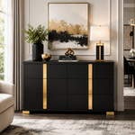 Lille 59" Dresser by Furniture of America - Black