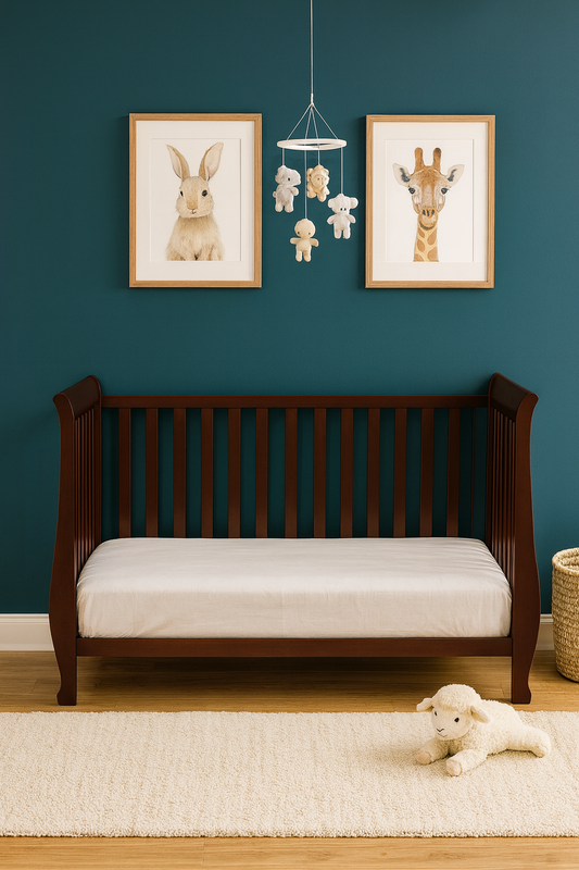 Naomi 4-in-1 Full Convertible Crib by AFG Baby Furniture - Espresso