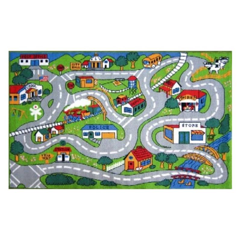 L.A Rugs Fun Time Country Rectangular Area Rug