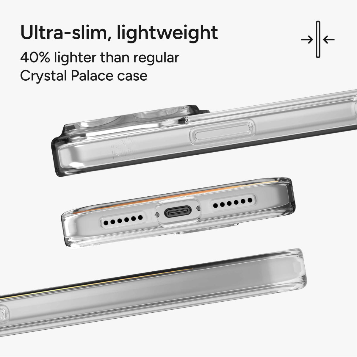 Zagg Lite Case for Apple iPhone 17 Pro Max - Clear