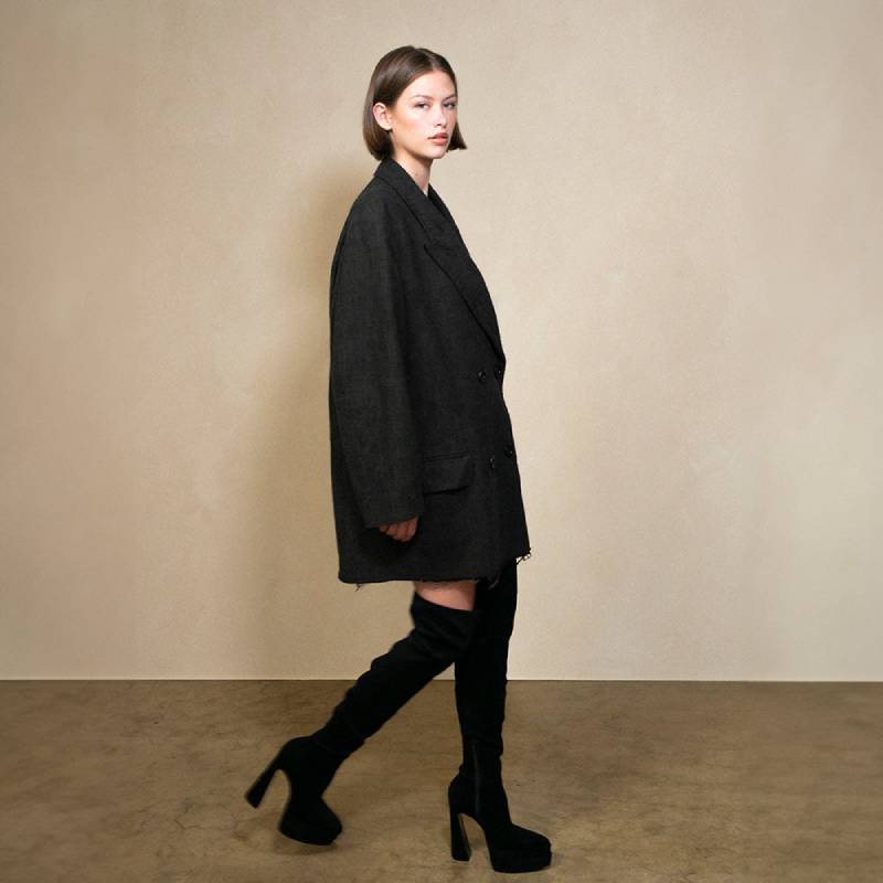 D'Amelio Women's Mistti Block Heel Boots