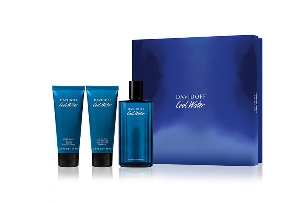 Davidoff Men's 3pcs Cool Water Eau de Toilette Gift Set