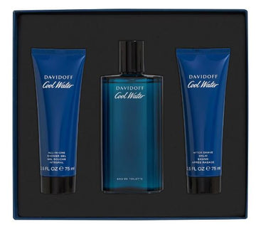 Davidoff Men's 3pcs Cool Water Eau de Toilette Gift Set