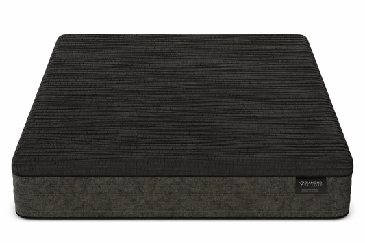 Diamond Mattress Shadow 12" Hybrid Cooling Firm Mattress - Gray/White
