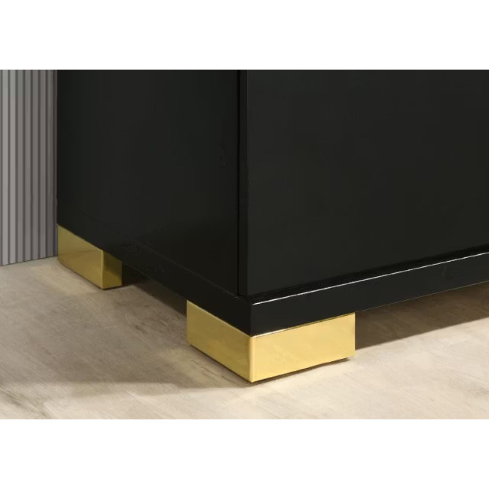 Lille 59" Dresser by Furniture of America - Black