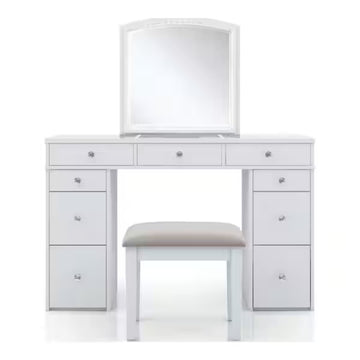 Tocador Louise con taburete de Furniture of America