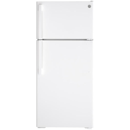 GE GTS17DTR 16.6 Cu. Ft. Top Freezer Refrigerator with Classic Flat Door Design