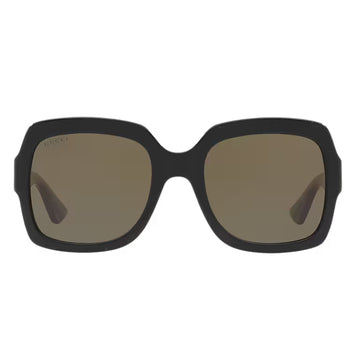 Gucci GG0036SN Women's Rectangular Solid Color Sunglasses