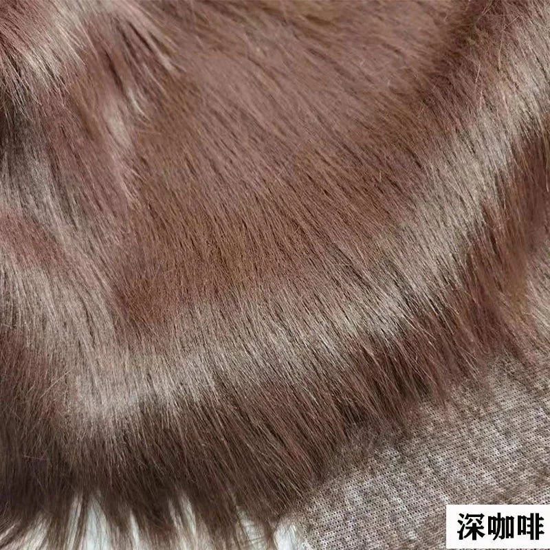 35 Colours 12cm Soft Imitation Plush Fur Fabric for DIY Photo Props Decorative Backgrounds Plush Mats and Animal Toys