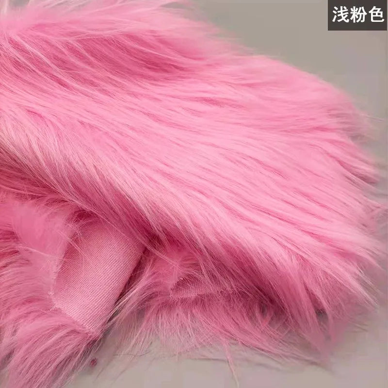 35 Colours 12cm Soft Imitation Plush Fur Fabric for DIY Photo Props Decorative Backgrounds Plush Mats and Animal Toys