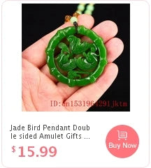 Green Jade Flower Barrette Designer Hairpin 18K Gold Plated Charm Fashion Vintage Natural Jewelry Accessories Real Hair Clip