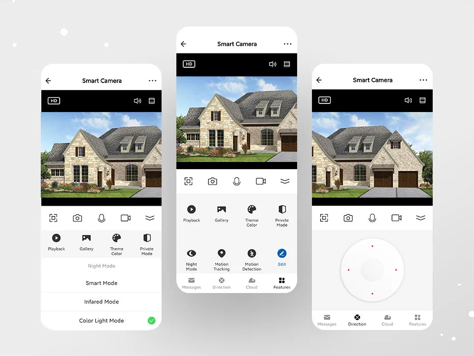 KERUI 4K PTZ WiFi IP Wireless Camera with Dual Lens 10MP 5K Video Surveillance for Outdoor Home Security