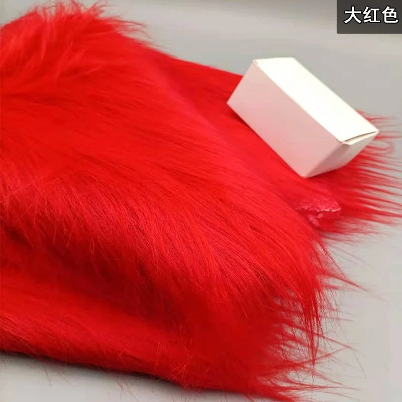 35 Colours 12cm Soft Imitation Plush Fur Fabric for DIY Photo Props Decorative Backgrounds Plush Mats and Animal Toys