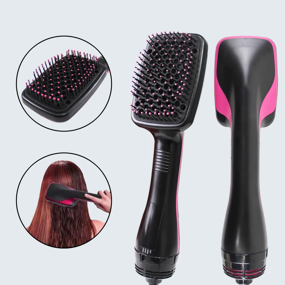 Hot Sale One Step Hair Comb Negative Ion Dryer Brush Curler