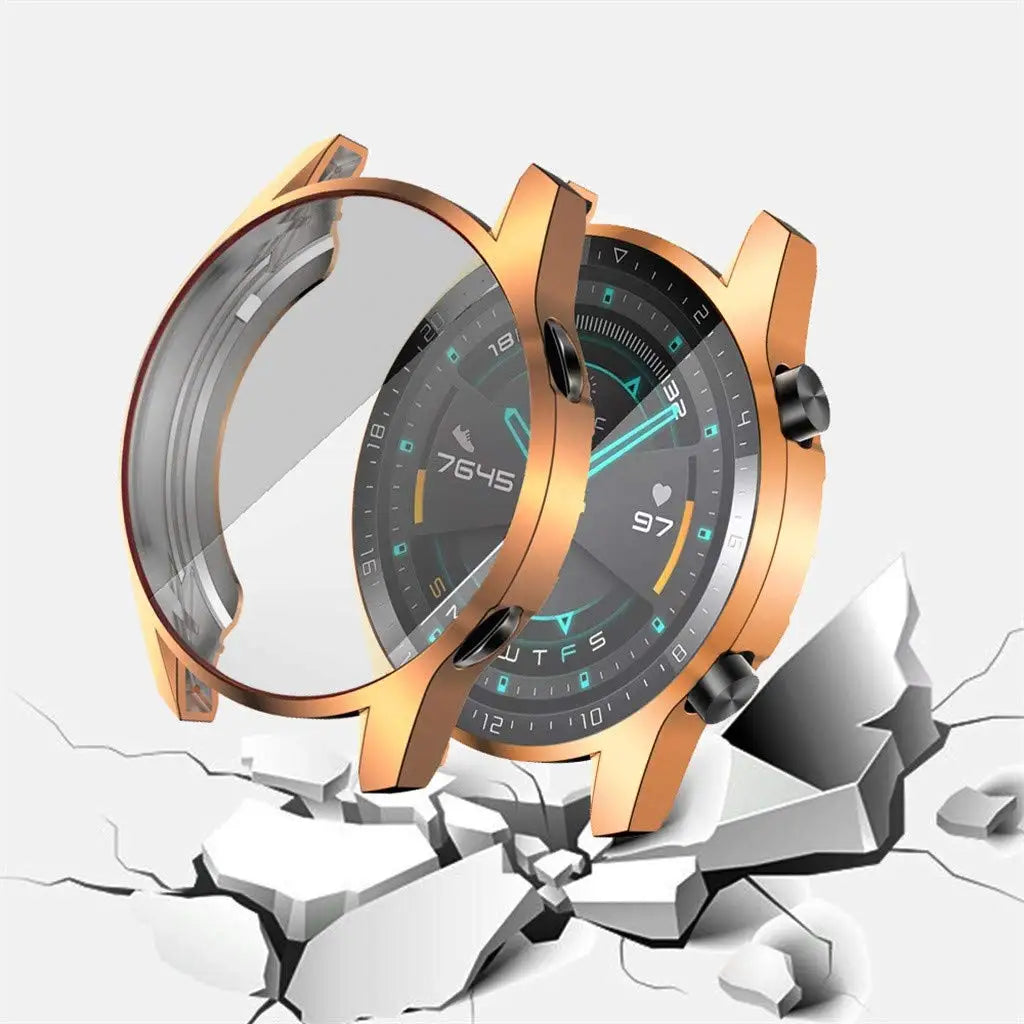 TPU Case for Huawei Watch GT4 GT3 GT2 46mm For Huawei GT 3 46 mm GT 4 46mm 41mm All-Around Screen Protector Cover Bumper Cases