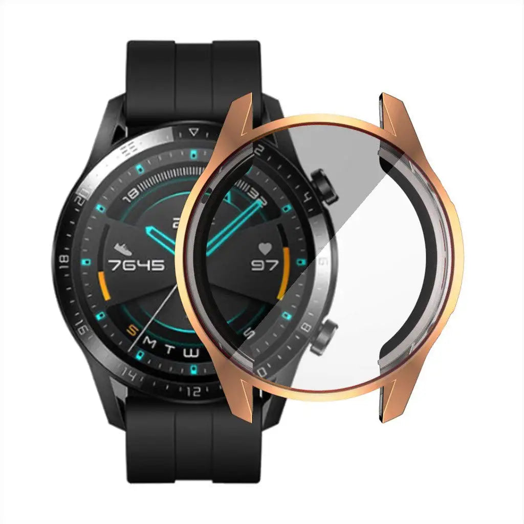 TPU Case for Huawei Watch GT4 GT3 GT2 46mm For Huawei GT 3 46 mm GT 4 46mm 41mm All-Around Screen Protector Cover Bumper Cases