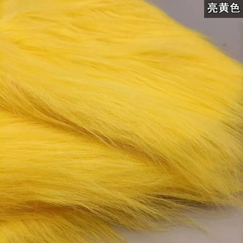 35 Colours 12cm Soft Imitation Plush Fur Fabric for DIY Photo Props Decorative Backgrounds Plush Mats and Animal Toys