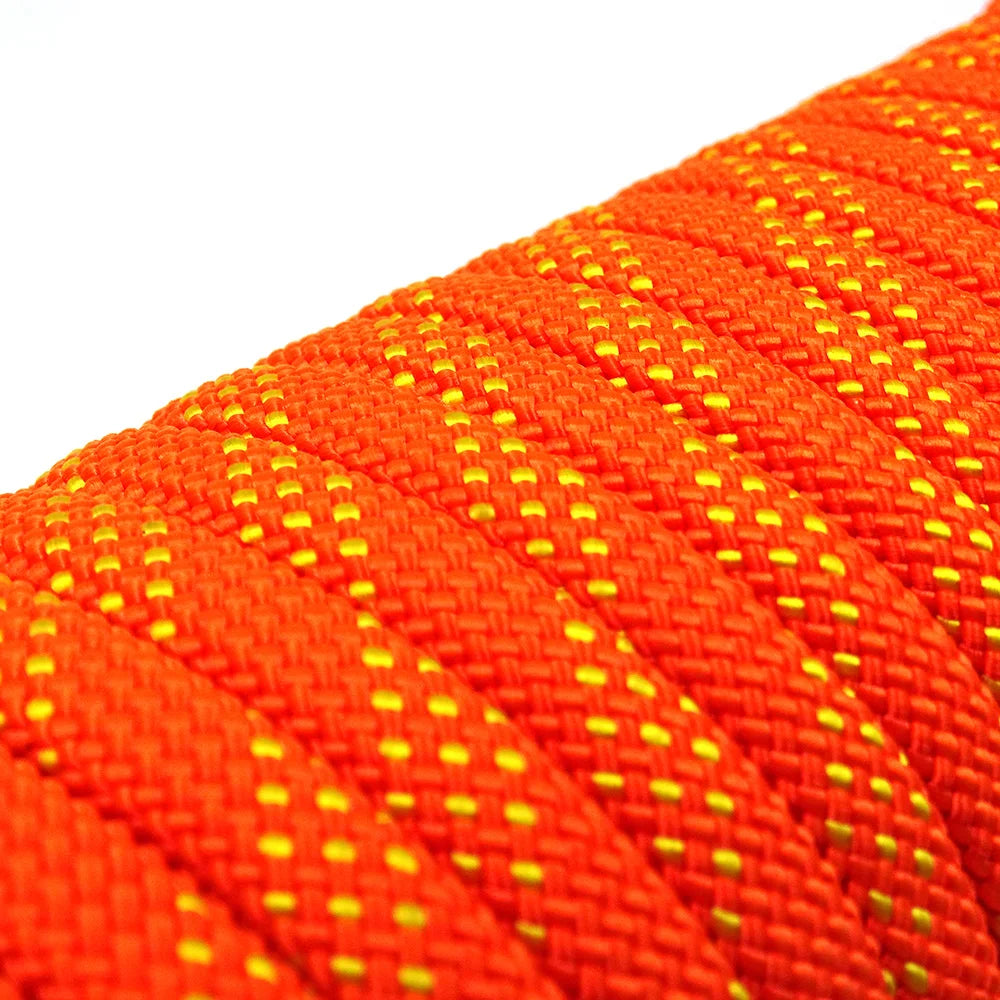 12mm 50m Outdoor Climbing Rope Static Rescue Rope for Mountaineering and Emergency Survival Gear