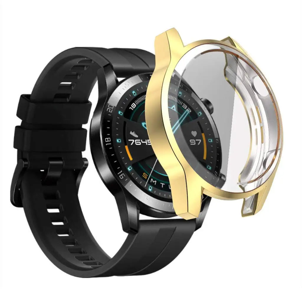 TPU Case for Huawei Watch GT4 GT3 GT2 46mm For Huawei GT 3 46 mm GT 4 46mm 41mm All-Around Screen Protector Cover Bumper Cases