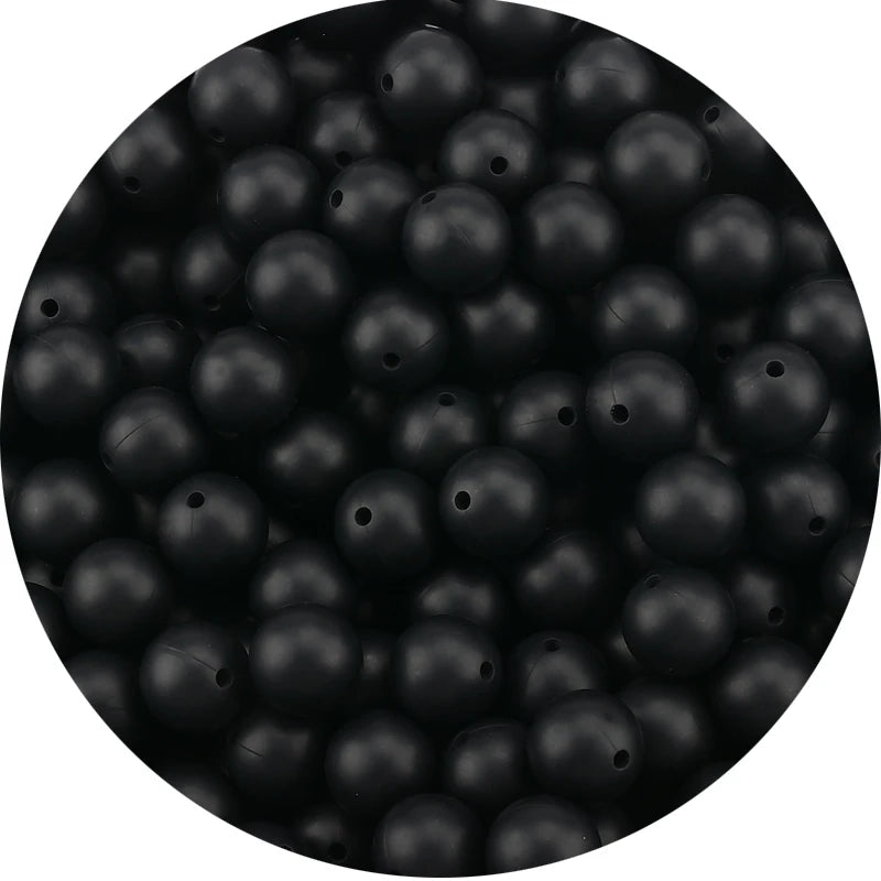 LOFCA 15mm Silicone Loose Beads 20pcs Safe Teether For Infants