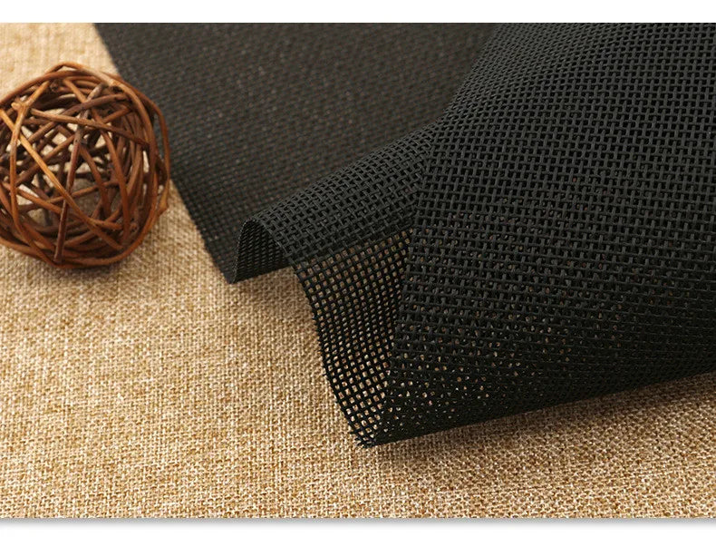150x100cm Waterproof Teslin Mesh Fabric for DIY Outdoor Furniture and Placemats Thick PVC Material