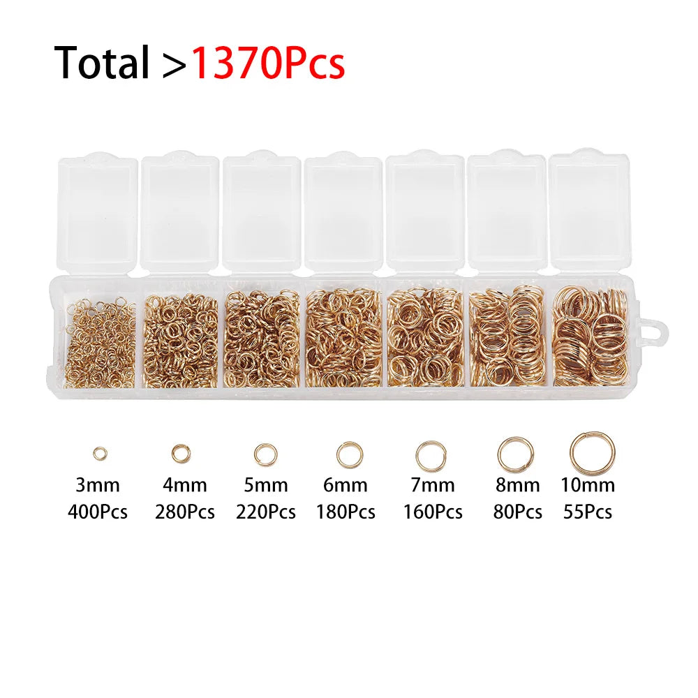 Alloy Accessories Jewelry Findings Set for DIY Jewelry Making