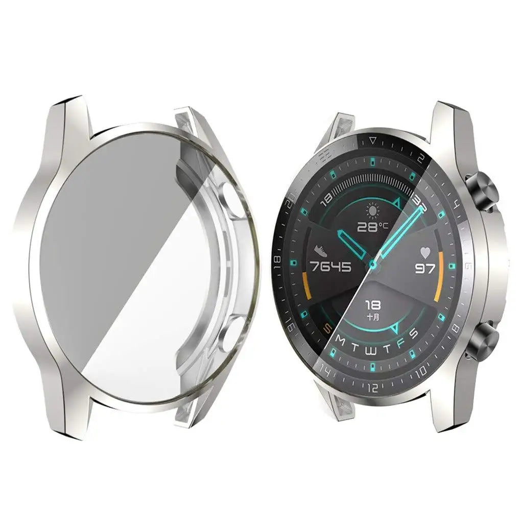 TPU Case for Huawei Watch GT4 GT3 GT2 46mm For Huawei GT 3 46 mm GT 4 46mm 41mm All-Around Screen Protector Cover Bumper Cases