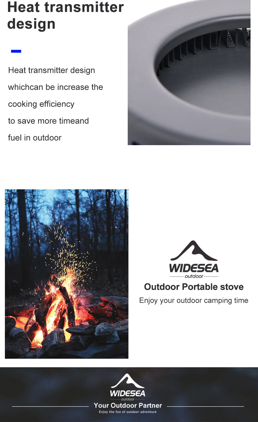 Outdoor Cookware Set – 1.3L/2.3L Camping Pot, Kettle & Tableware for Travel Cooking