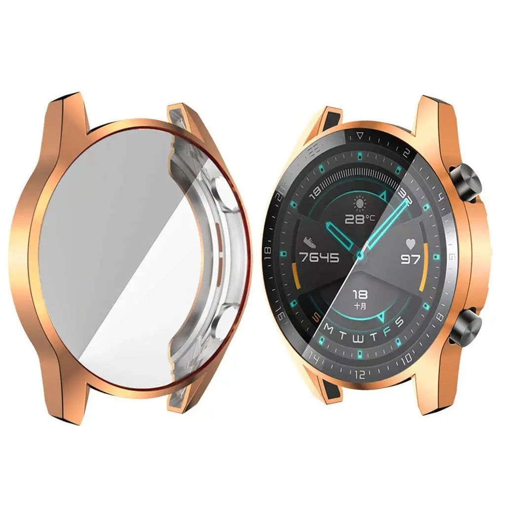 TPU Case for Huawei Watch GT4 GT3 GT2 46mm For Huawei GT 3 46 mm GT 4 46mm 41mm All-Around Screen Protector Cover Bumper Cases