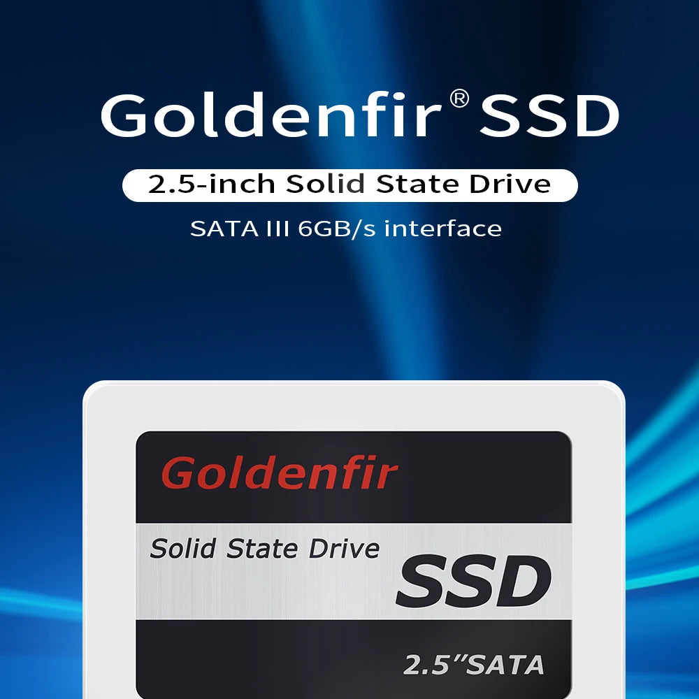 Goldenfir SSD 120GB 250GB 500GB 960GB 2.5 Hard Drive Disk Disc Solid State Disks 2.5 " Internal