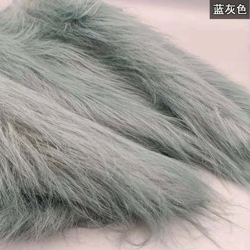 35 Colours 12cm Soft Imitation Plush Fur Fabric for DIY Photo Props Decorative Backgrounds Plush Mats and Animal Toys