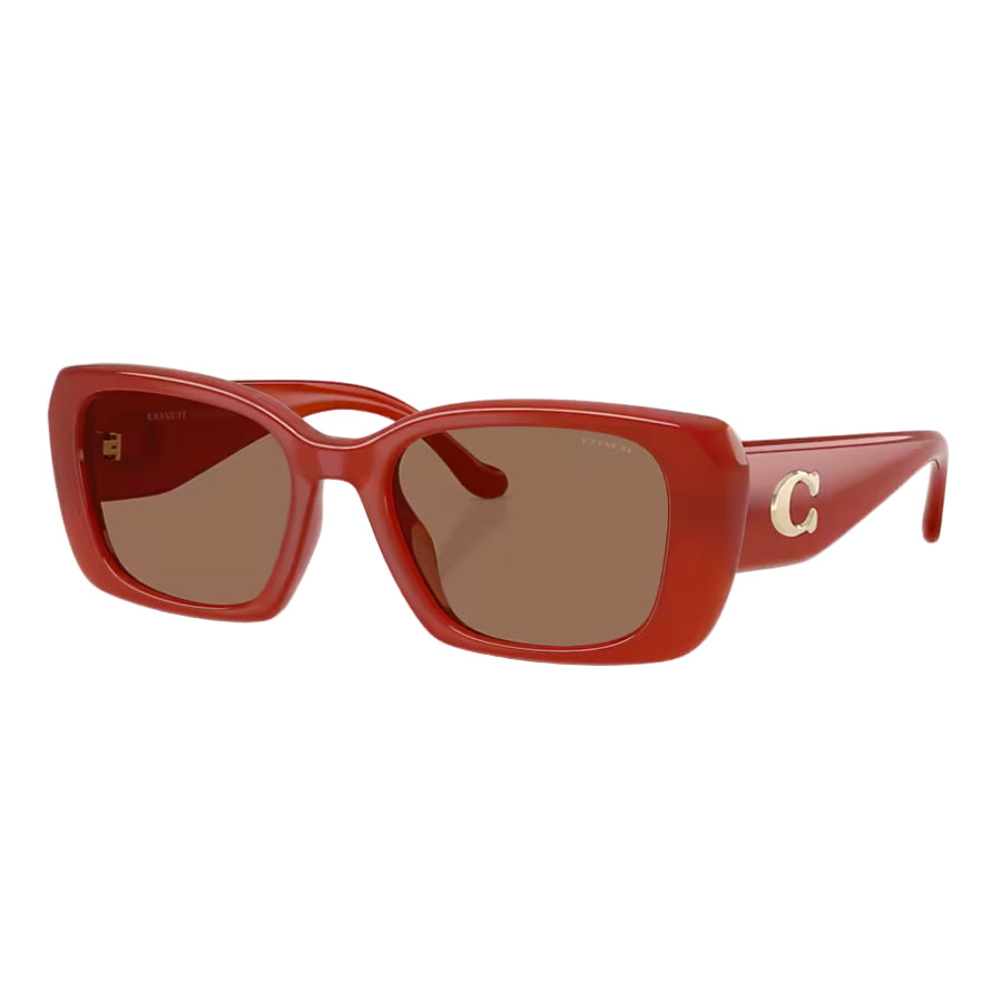 Coach Women's Square Solid Color Sunglasses