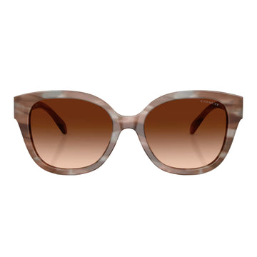 Coach HC8438U Women's Square Gradient Sunglasses