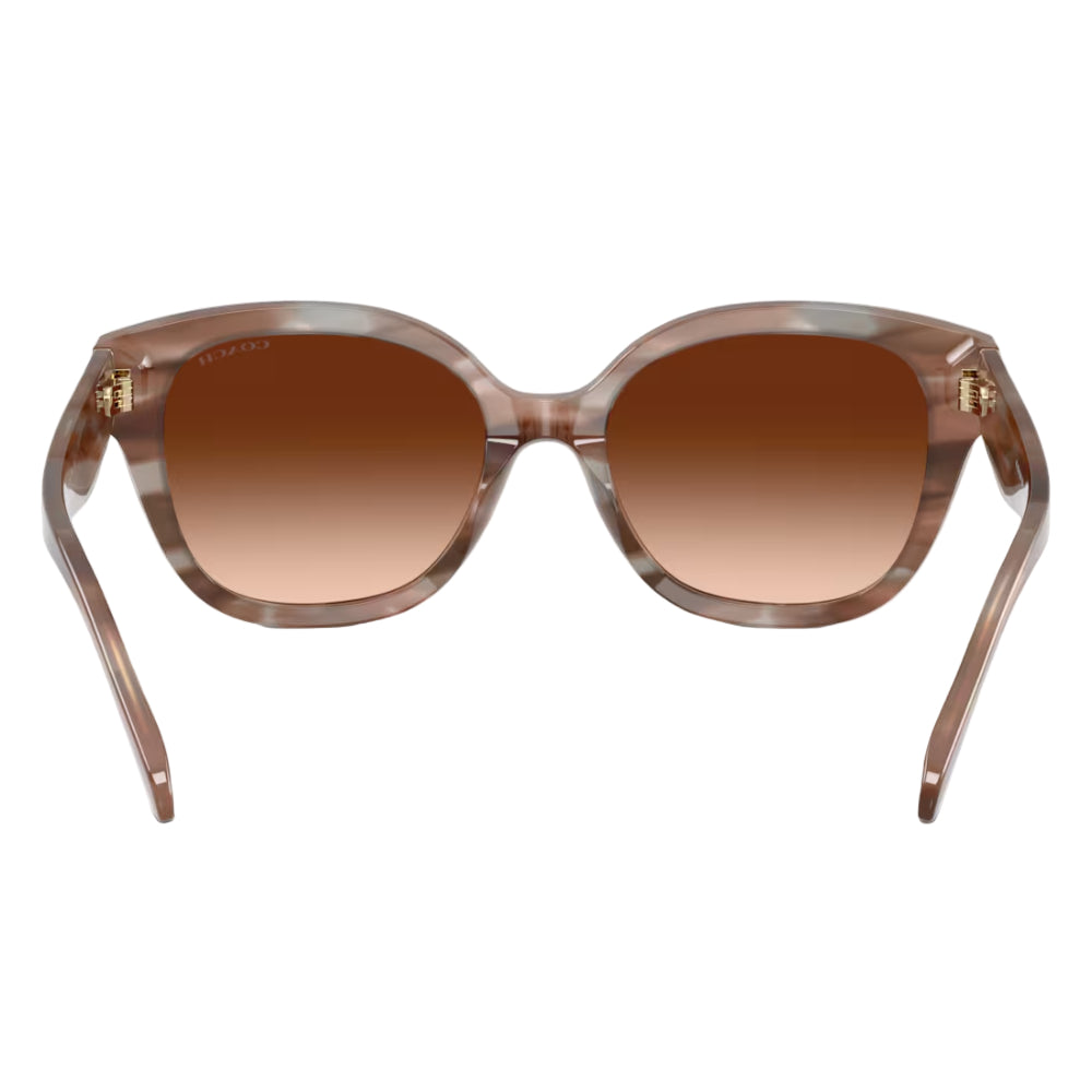 Coach HC8438U Women's Square Gradient Sunglasses